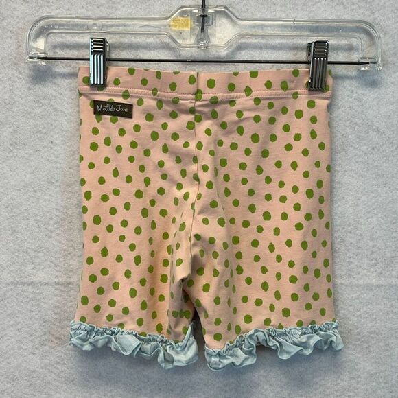 MATILDA JANE Girls Outfit 2PC Size 8 Floral Ruffle Tunic Top & Polka Dot Shorts - Picture 14 of 15